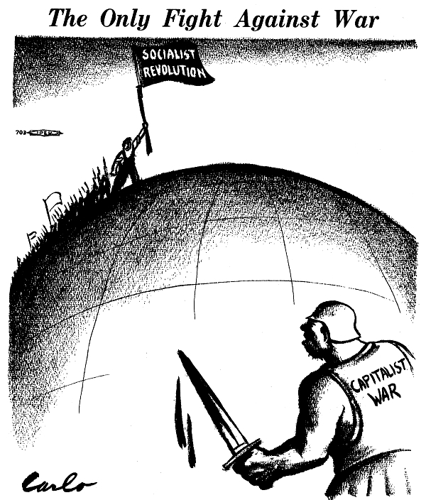 The only fight against war