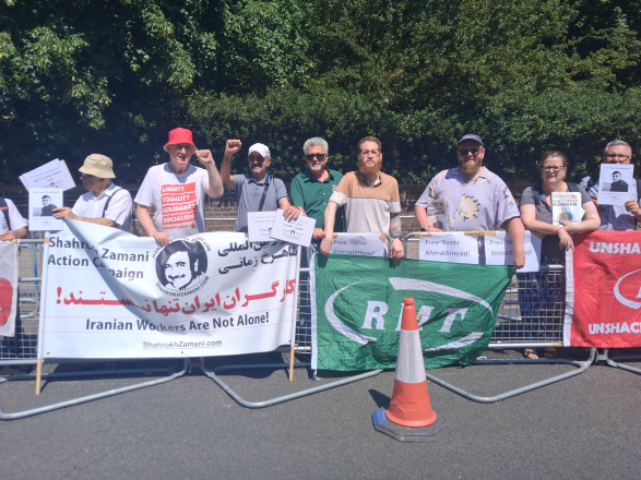 Yaser Ahmedinejad protest