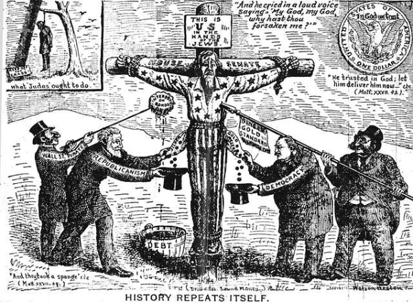 Antisemitic cartoon