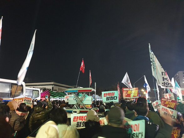 south korean protests