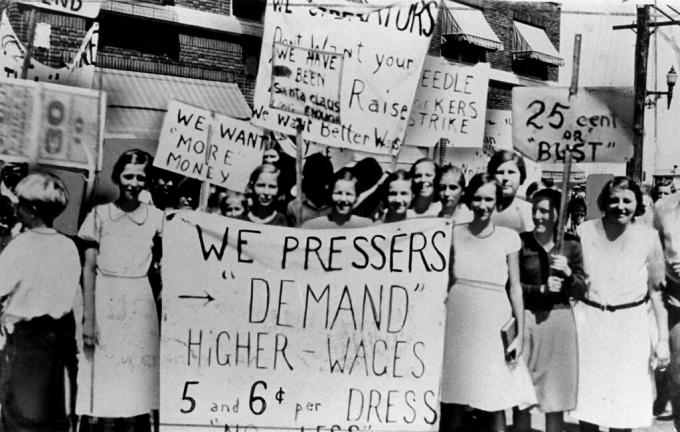 Strike for higher wages