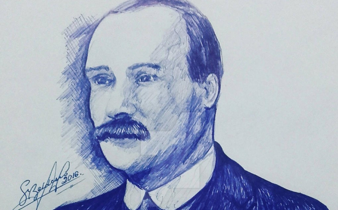 James Connolly drawing