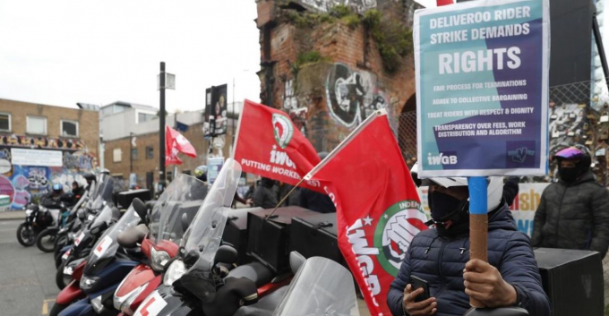 Legal setback for Deliveroo workers | Workers' Liberty