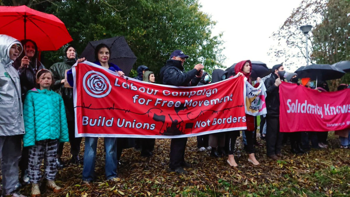 LCFM banner at Manston