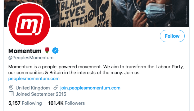 Momentum Twitter