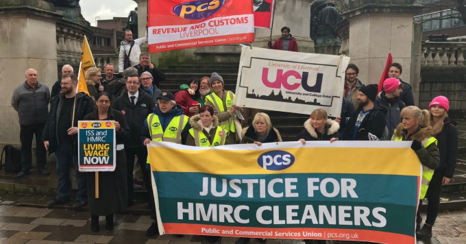Outsourced HMRC protest
