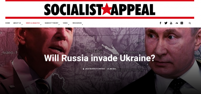 Socialist Appeal headline