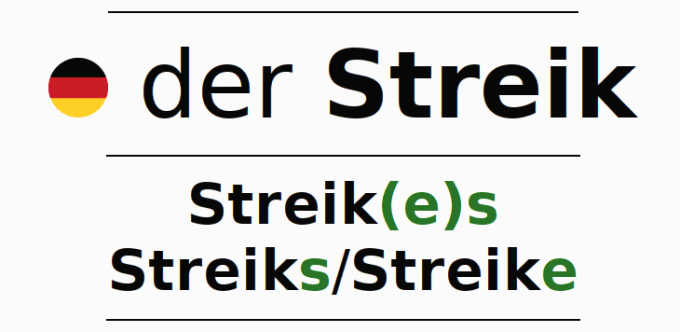 Streik