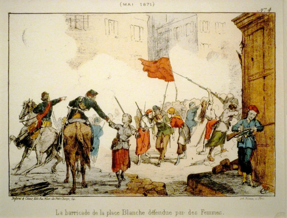 Barricade at Place Blanche