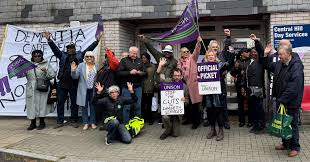 Dementia centre picket