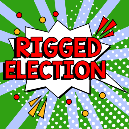 rigged election