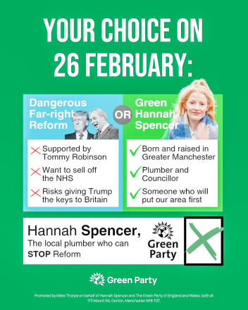 GP election leaflet