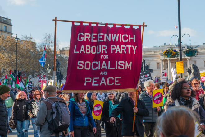 Labour banner