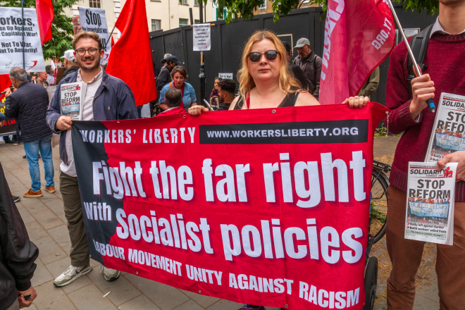 Fight the far right