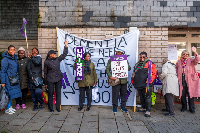 Dementia centre strikes 