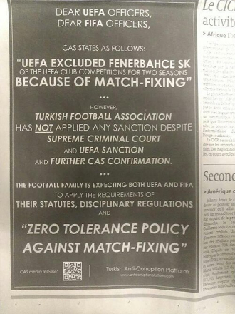 Match fixing 
