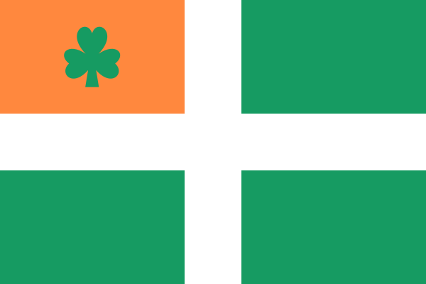 A proposed flag of Ireland (1957)
