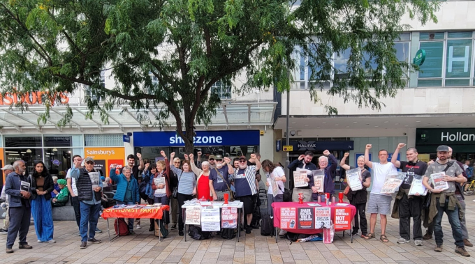 Sheffield left unites against far right