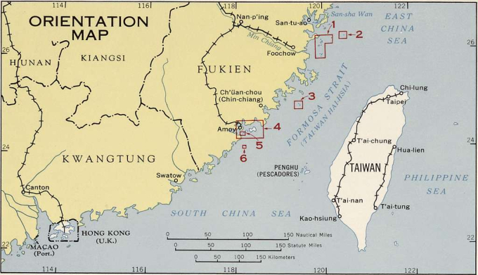 Map of Taiwan