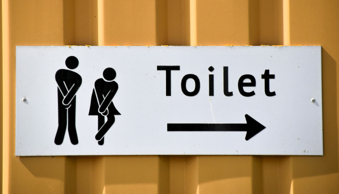 toilet sign