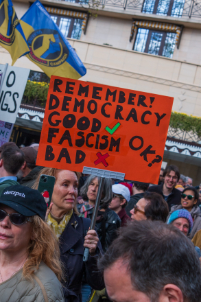 Anti Trump protest