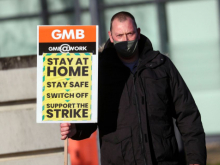 British Gas striker