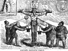 Antisemitic cartoon