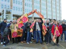 FBU demonstration