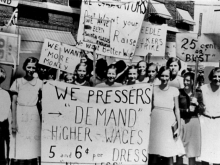 Strike for higher wages