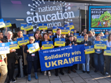 NEU conference send-off for Ukraine
