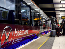 Heathrow Express train