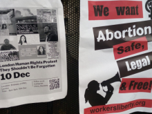 Posters at the 2022 All the Rage event