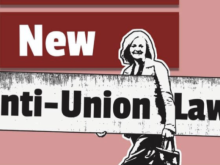 Truss anti-union laws graphic
