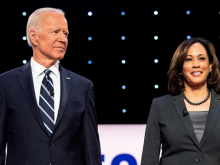 Joe Biden and Kamala Harris