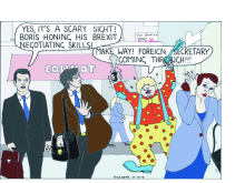 Boris Johnson cartoon