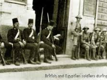 British soldiers in Egypt