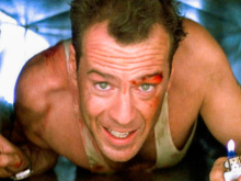 Bruce Willis in Die Hard