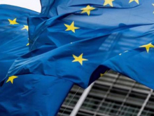 EU flags