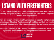 FBU solidarity graphic