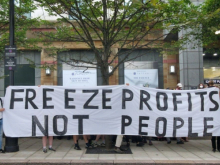 Freeze profits not people