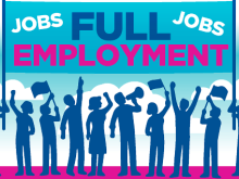 Full employment graphic
