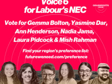 Grassroots voice slate