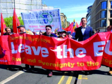 CPB anti-EU banner