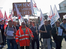 Lindsey oil refinery dispute, 2009
