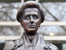 Statue of Rosa Luxemburg