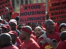 South African metal strike