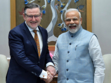 Barry Gardiner and Narendra Modi