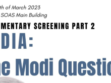 India: The Modi Question showing advert
