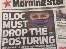 Morning Star front page