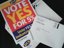 PCS pay ballot